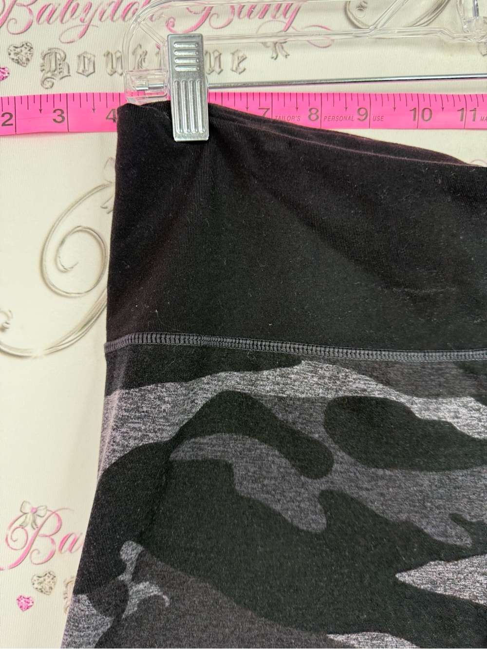 Tuff Athletics leggings camouflage Black and Gray Camo Leggings - Picture 5 of 11